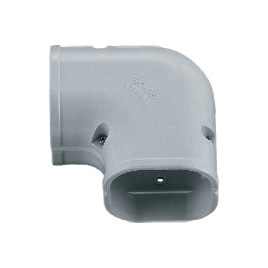 Airco leidinggoot grijs