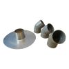 Aluminiumplakplaat voor kabeldoorvoer + 3x bocht 45° | diameter 110 mm.thumbnail