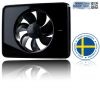 Nedco badkamerventilator Fresh Intellivent design 2.0 | zwartthumbnail