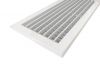 Wandrooster VTA-8110D (INBOUW) staal - 500x100mm – met dubbele instelbare schoepenthumbnail