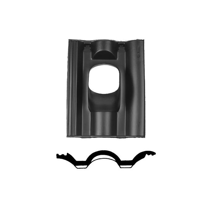 Pan Neroma - Ø 131 - 25°-45° - 1 pans (NER) - zwart (0170095)