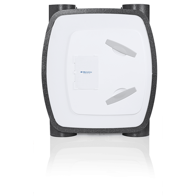 Itho Daalderop WTW unit HRU Eco 350 RFT Laagbouw 350m3/h - Randaarde