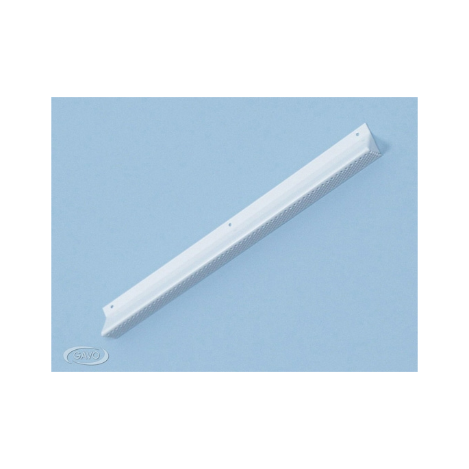 Aluminium ventilatiekap opbouw 370 x 30mm - WIT (1-3703W)