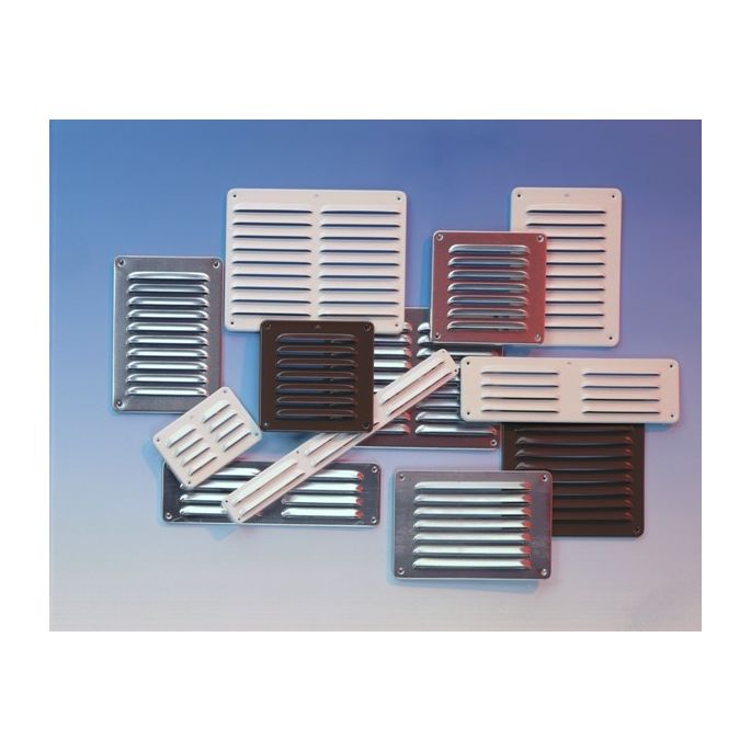 Aluminium schoepenrooster opbouw 300 x 40mm - ALU (1-3004A)