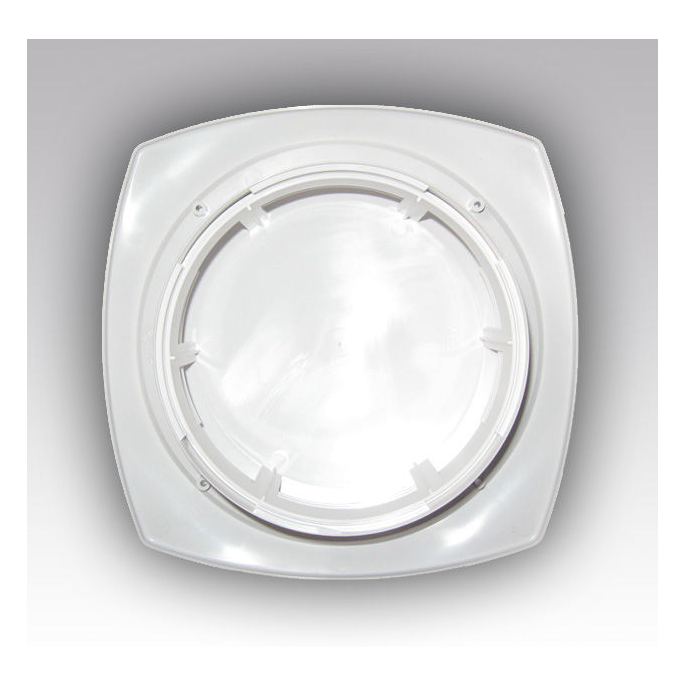 Kunststof verstelbaar luchtventiel | afvoer | diameter 125 mm | met flens