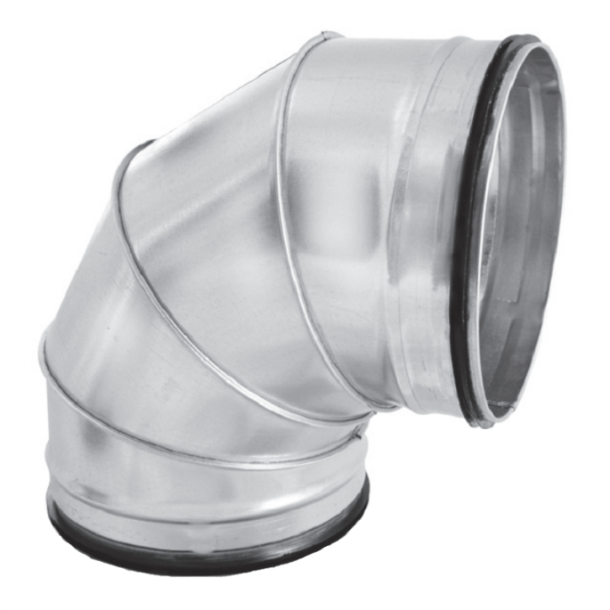 Bocht 90º | diameter 315 mm | segment | SAFE