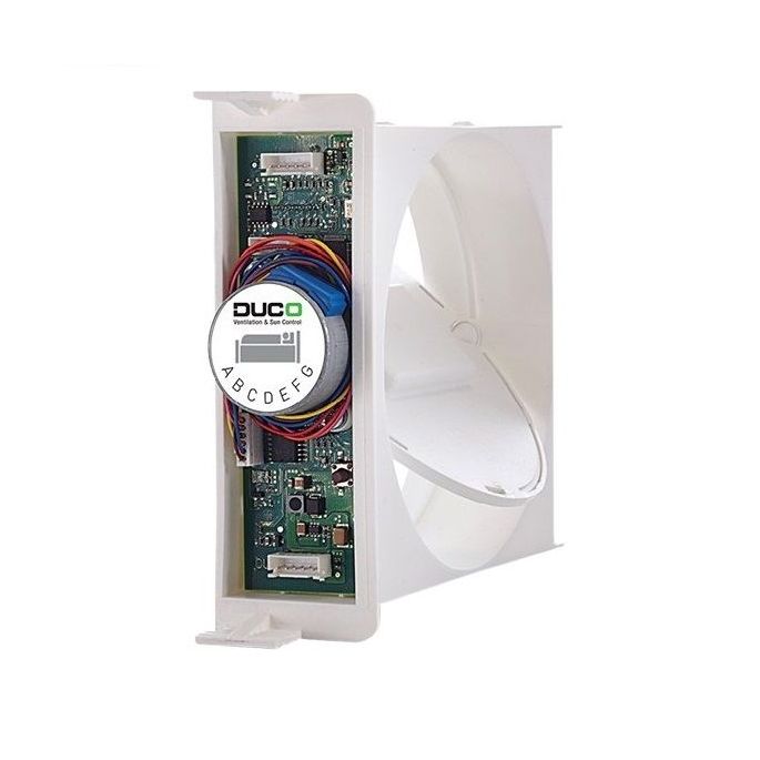 Duco CO2 regelklep | 75m³/h | geschikt voor keuken en woonkamer | 0000-4163