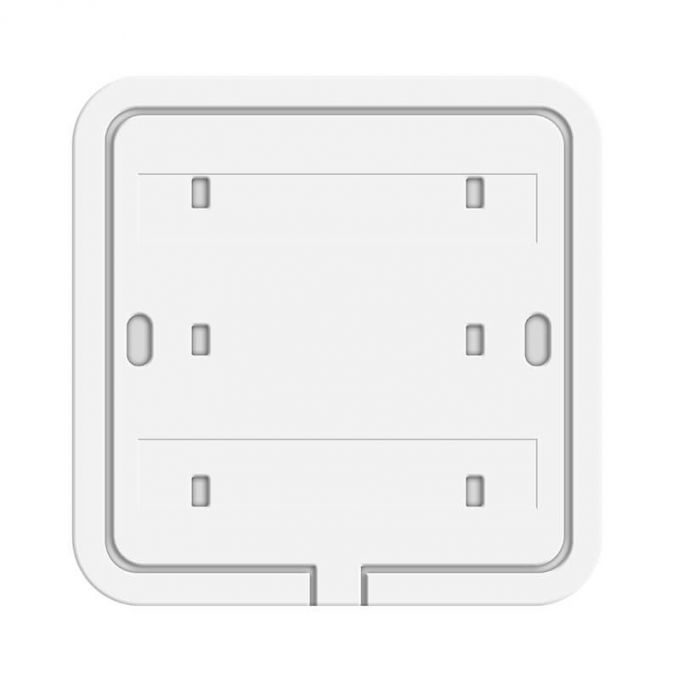 Draadloze wandschakelaar enkelvoudig/dubbel - opbouw - t.b.v. Pro-Remote