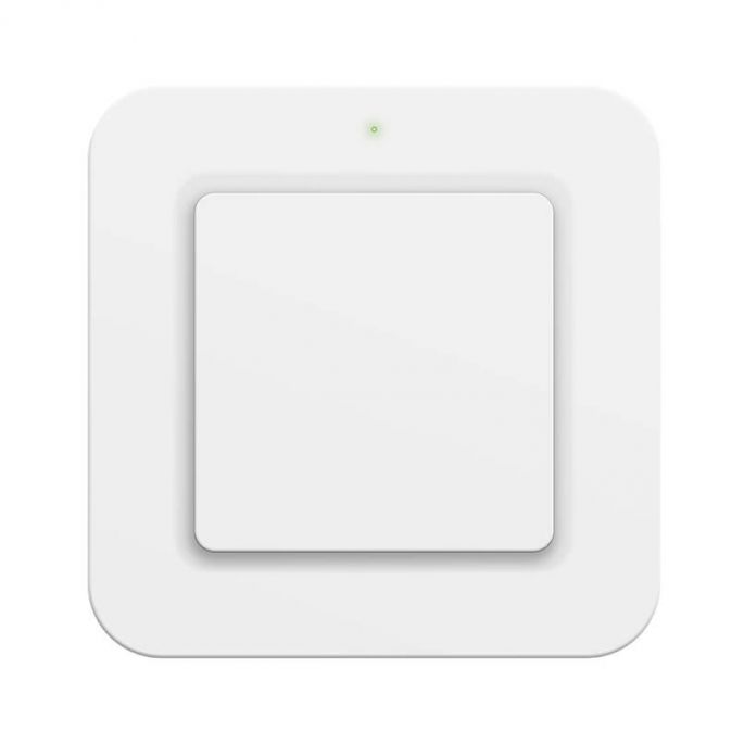 Draadloze wandschakelaar enkelvoudig/dubbel - opbouw - t.b.v. Pro-Remote