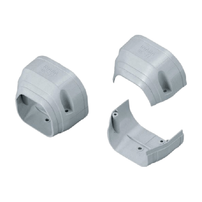 Airco eindstuk | grijs