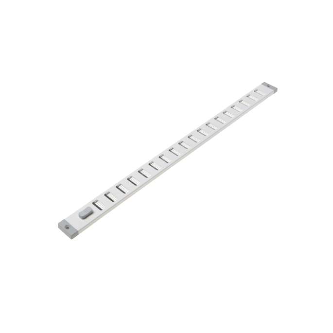 Aluminium afsluitbaar schuifrooster opbouw 470 x 30mm - ALU (3-4703AA)