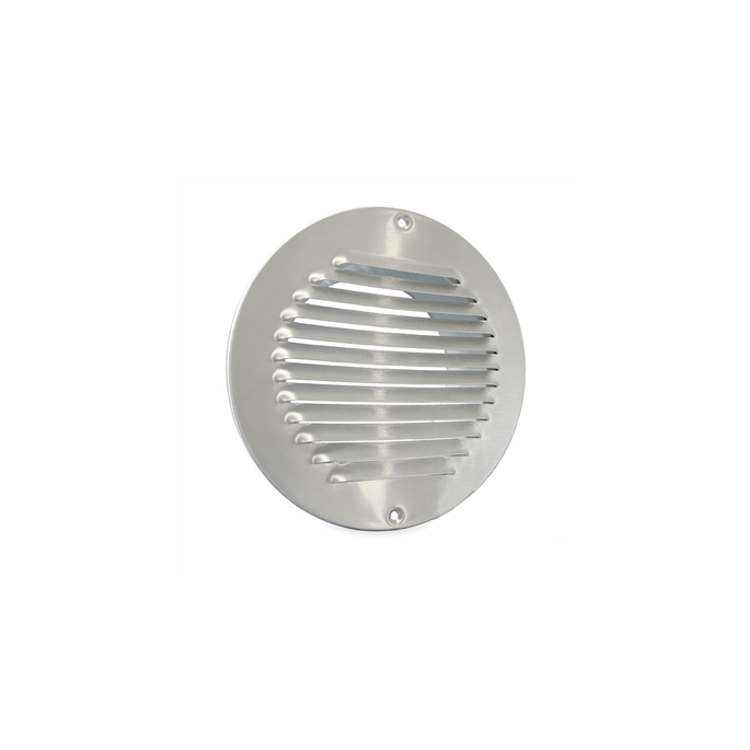 Rond schoepenrooster RVS opbouw - 175mm (1-R175I)