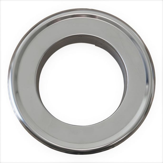 Afwerkrozet | diameter 150 mm | RVS