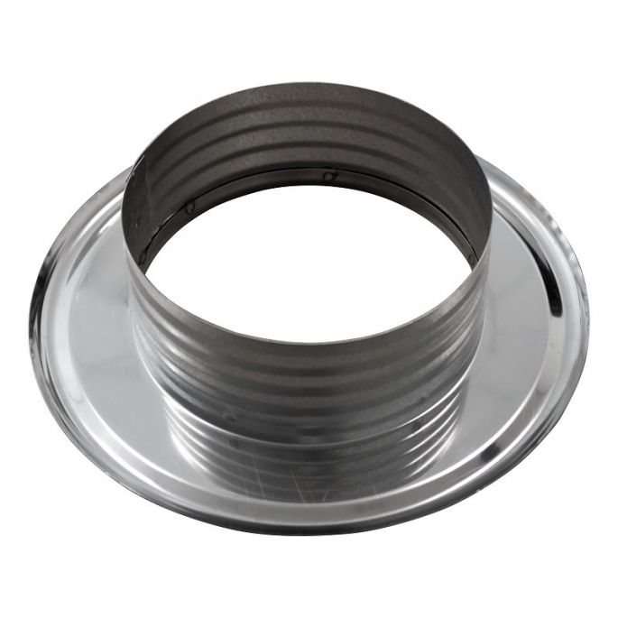 Afwerkrozet | diameter 150 mm | RVS