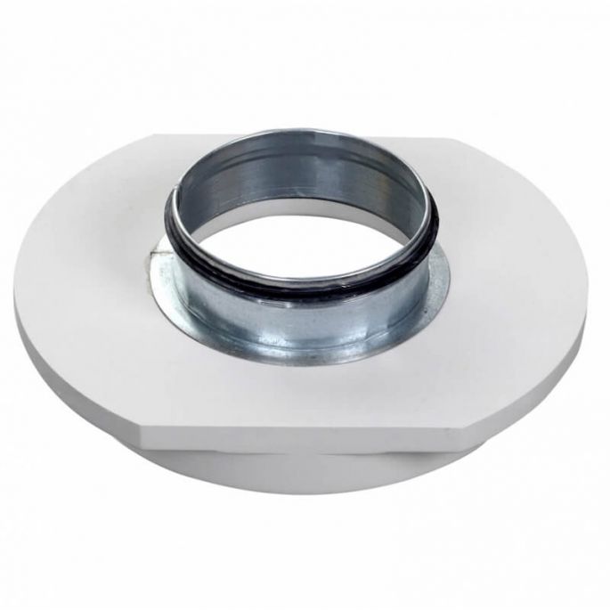 CIRCLE - Instucbaar frameloos ventiel - Ø125mm - TOEVOER & AFVOER