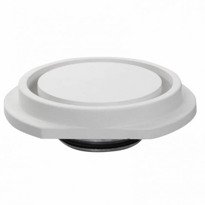 CIRCLE - Instucbaar frameloos ventiel - Ø125mm - TOEVOER & AFVOER