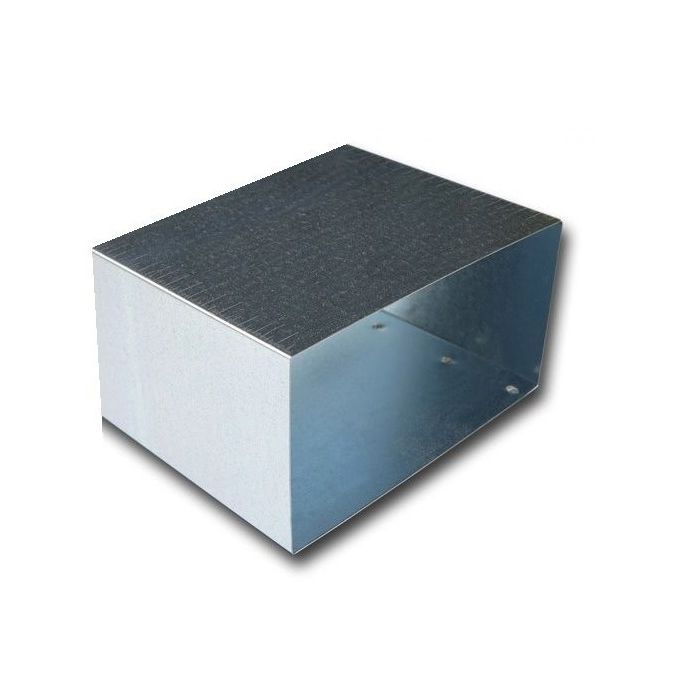 Rechthoekig koppelstuk voor hulpstuk | 110 x 55 mm