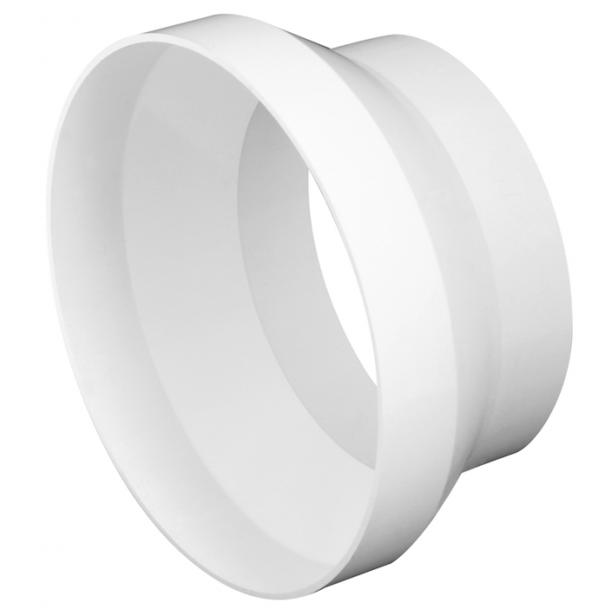 Kunststof verloopstuk | diameter 125mm naar 100 mm