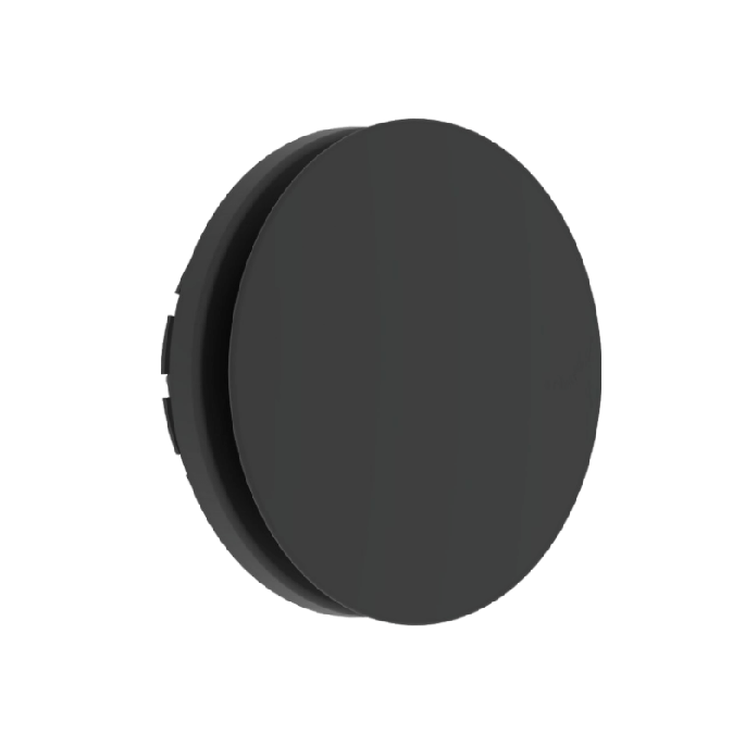 Zehnder ComfoValve Luna E | afvoer | diameter 125 mm | zwart