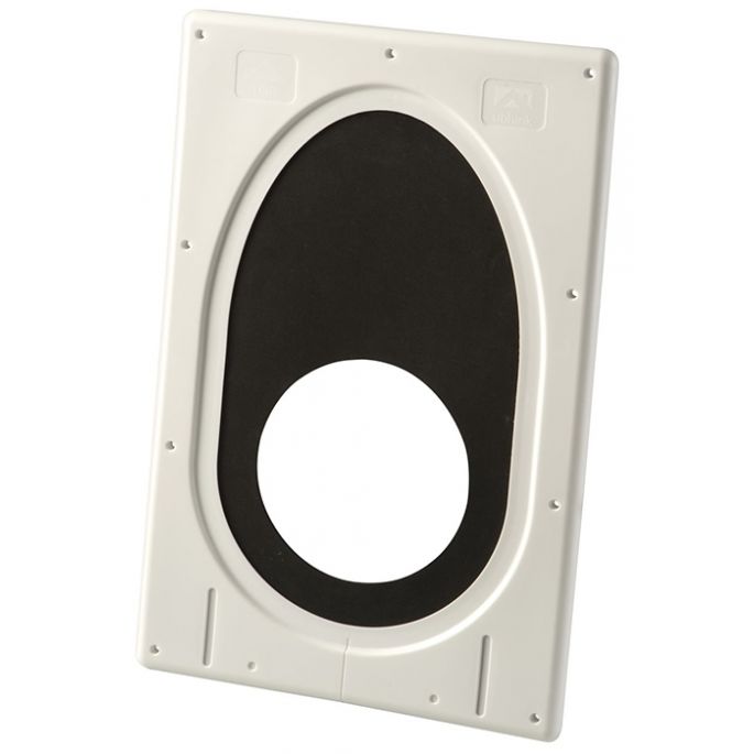 Luchtdichte dakbeschotplaat (manchet) 150-186mm, dakhelling 0 - 55 ° (0188483)