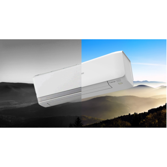 Mitsubishi SRK/SRC airco wandmodel 3.5 Kw | binnen + buitenunit | split-unit