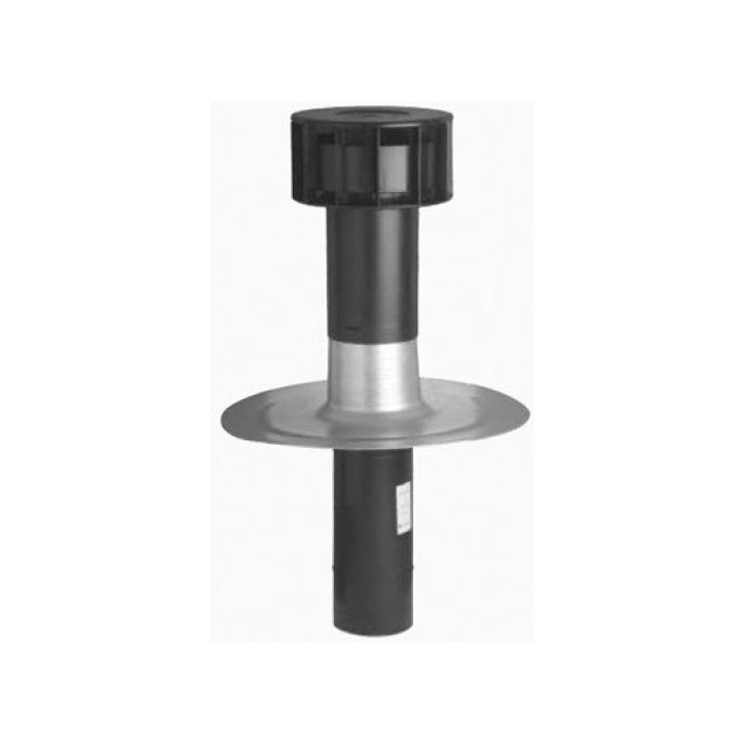 Plakplaat voor Multivent 166 ventilatiepijp - plat dak (0169927)