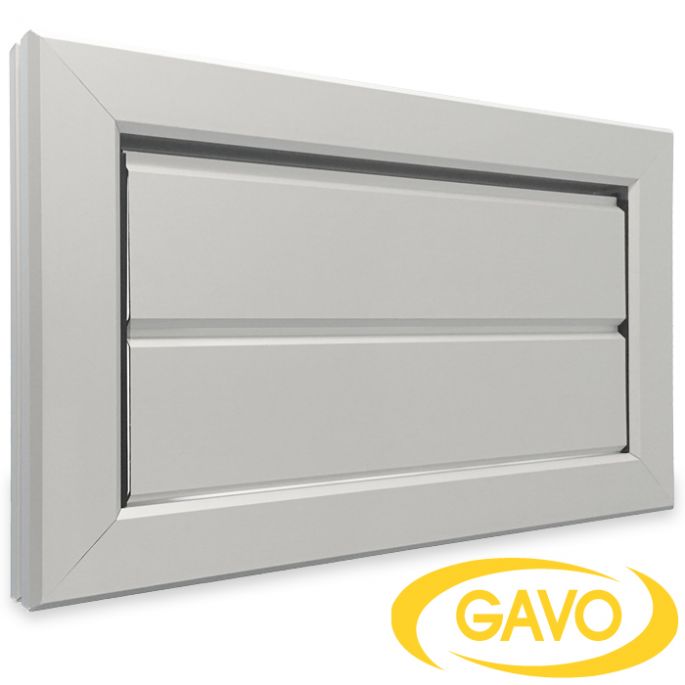 Overdrukrooster opbouw | 255 x 155mm | aluminium naturel geanodiseerd