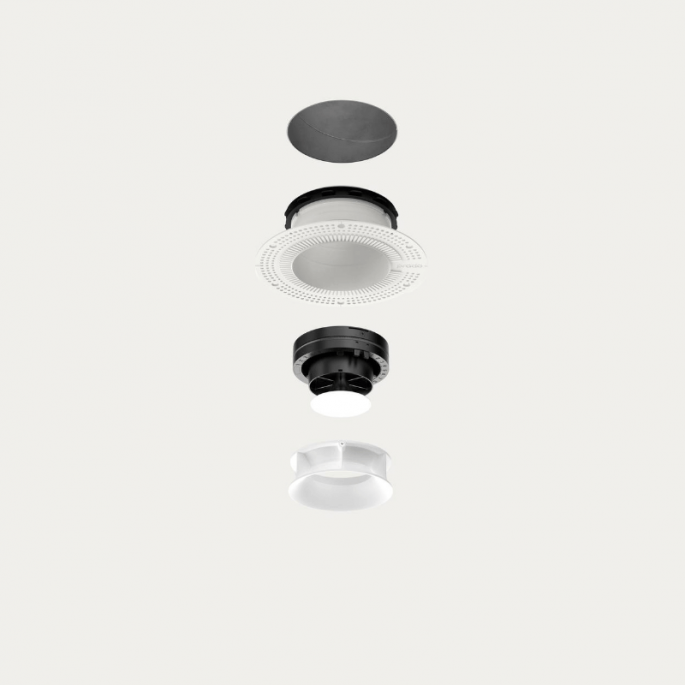 Pradovent instucbaar ventiel (toevoer & afvoer) - Ø 125mm