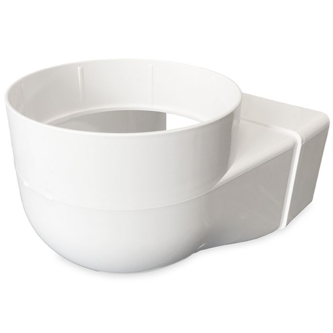 Kunststof lepelhoek | 110 x 55 mm naar diameter 100 mm