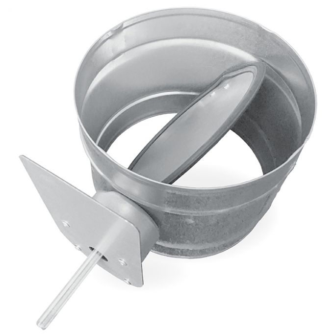 Regelklep motorstoel montage servomotor | diameter 200 mm