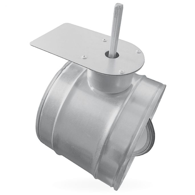 Regelklep motorstoel montage servomotor | diameter 250 mm