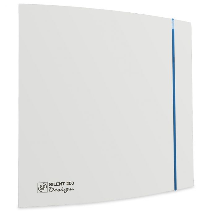 S&P design badkamerventilator | SILENTDES200CZ | diameter 120 mm