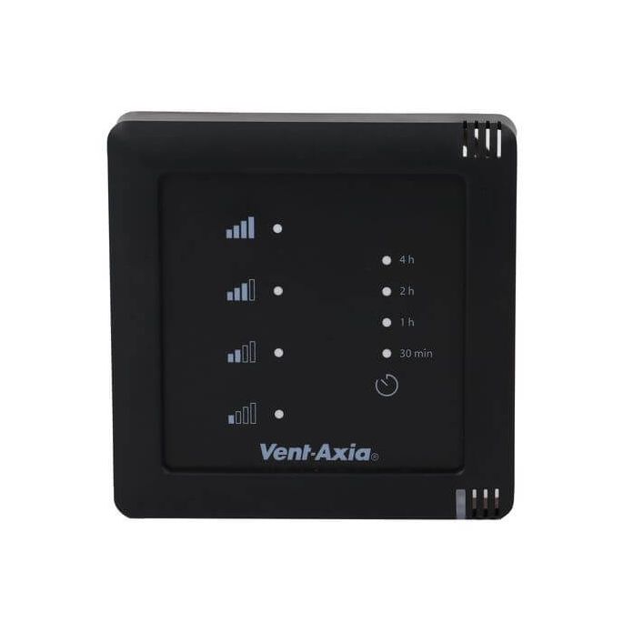 Vent-Axia Multihome SSU-RZ - 4 standenschakelaar - draadloos - 230V - ZWART