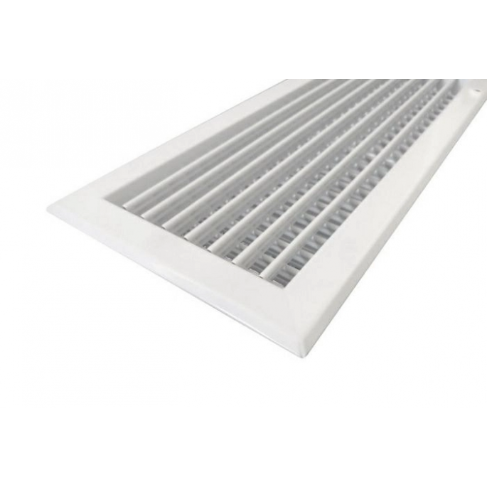 Wandrooster VTA-8110D (INBOUW) staal - 300x300mm – met dubbele instelbare schoepen