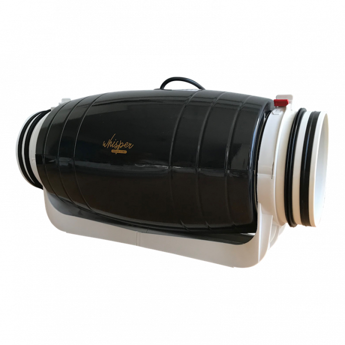 Whisper 'Gold Line' buisventilator diameter 150mm - EC-motor (WGLE-150)