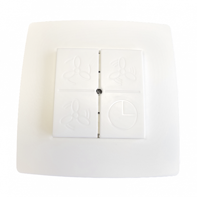 RF bediening t.b.v Whisper Green Line - 3 standen + timer