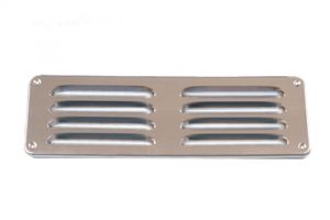 Aluminium schoepenrooster opbouw 300 x 90mm - ALU (1-3009A)