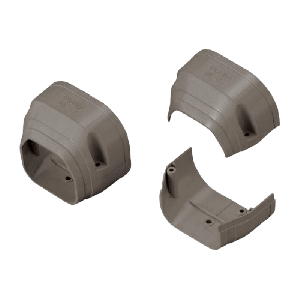 Airco eindstuk | bruin