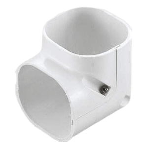 Airco korte stijgende bocht 90° | wit