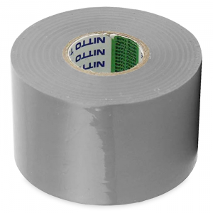 Nitto PVC Tape | grijs | afdichtingstape voor luchtkanalen | 50 mm | 10 meter