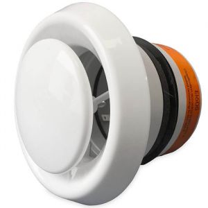 Luchtventiel (toevoer & retour) Ø125mm voorzien van brandwerende vlinderklep